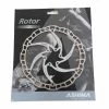 Disque 180 Mm 6 Trous Ashima ARO 08 Blanc -vélo Soldes Magasin disque 180 mm 6 trous ashima aro 08 blanc