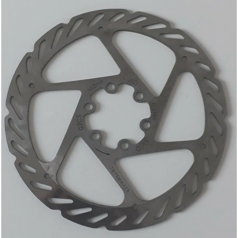 Disque De Frein Avid 160 Mm 6 Trous 3 Disque De Frein Avid 160 Mm 6 Trous