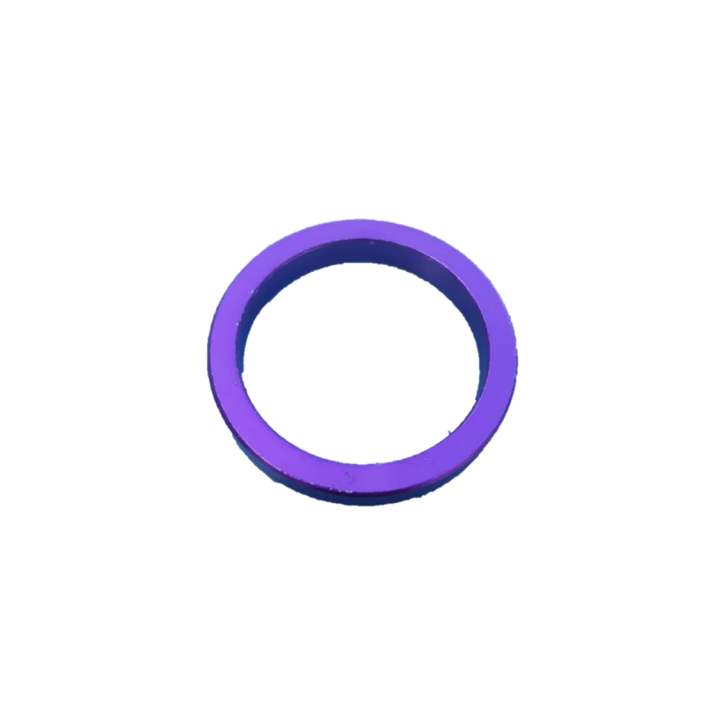Entretoise Potence Vélo Aluminium 5 Mm Violet 3 Entretoise Potence Vélo Aluminium 5 Mm Violet