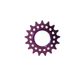Pignon Fixe Extra 17 Dents BC1.37"x24T Aluminium 7075 T6 Violet -vélo Soldes Magasin pignon fixe extra 17 dents bc137x24t aluminium 7075 t6 violet 1